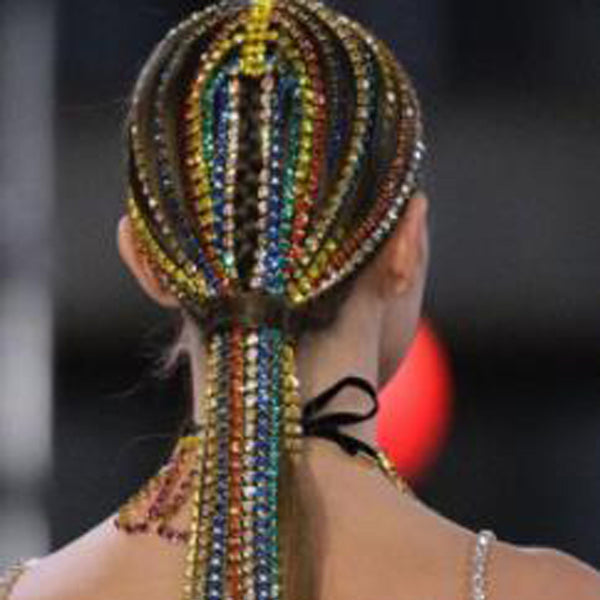 Women's rhinestone tassel