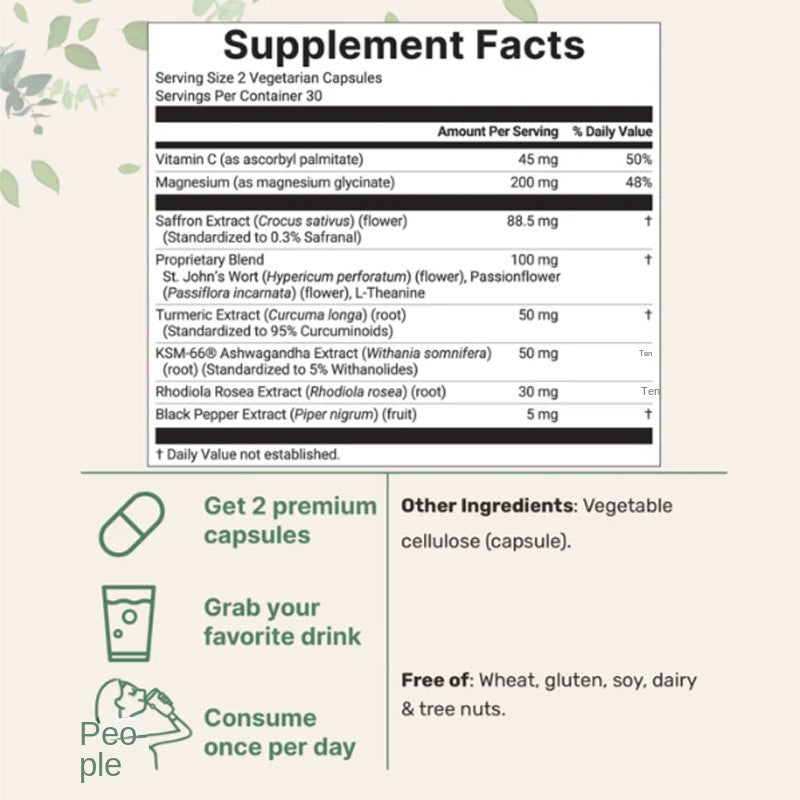 Saffron Advanced Capsules