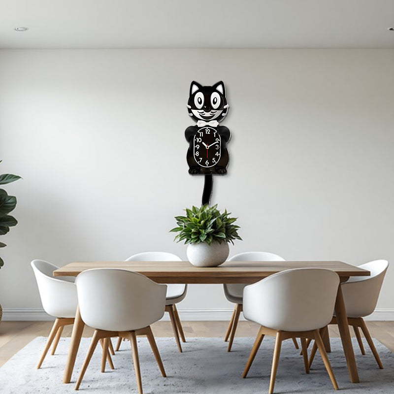 New Hot American Classic Kit Cat Clock