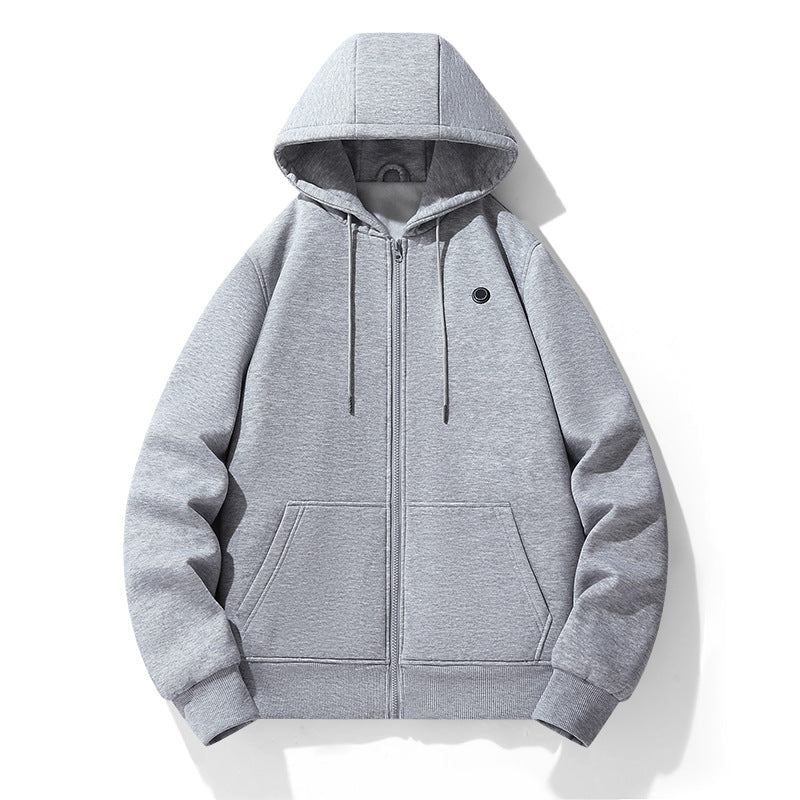 European and American zipper cardigan