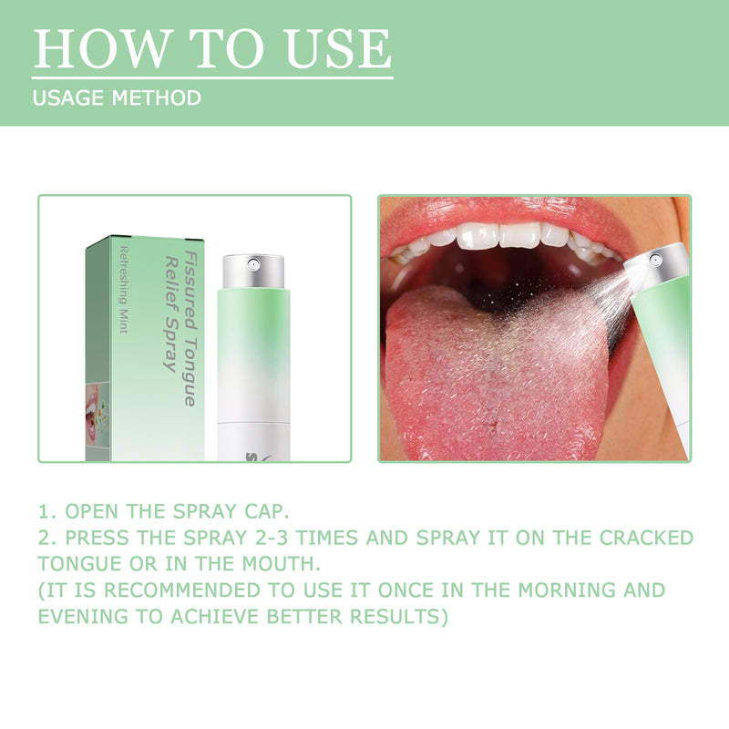 Fissured Tongue Relief Spray