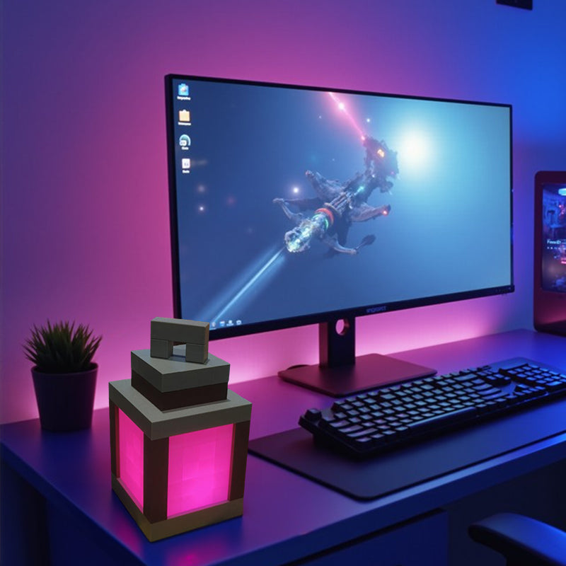Pixel wall night light