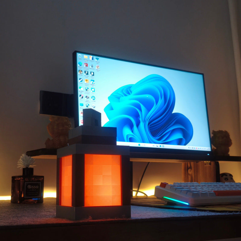 Pixel wall night light