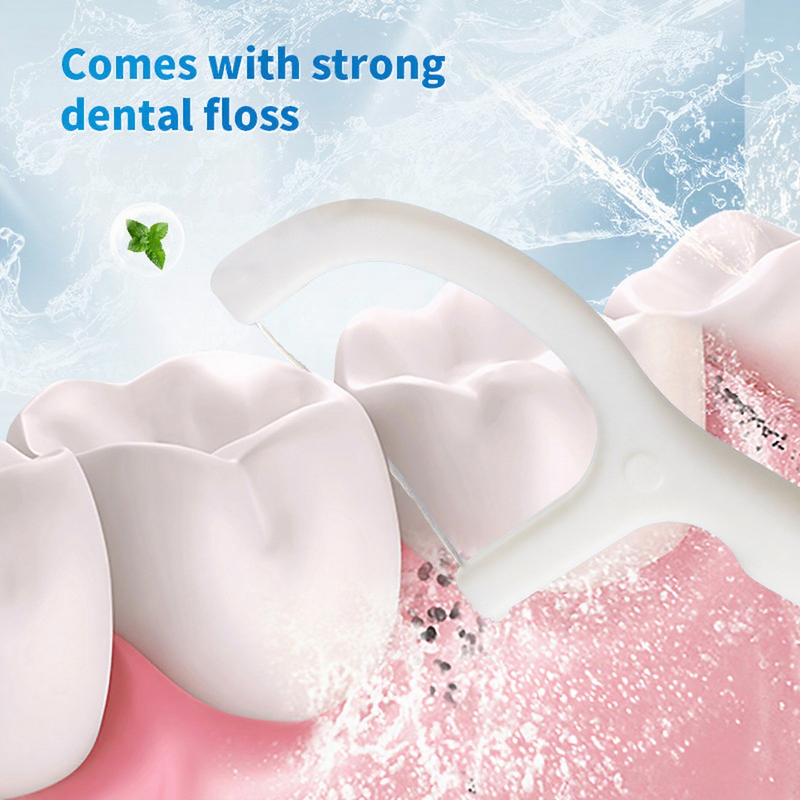 Explosion bead disposable toothbrush mini multifunctional with soft bristles dental floss toothpick