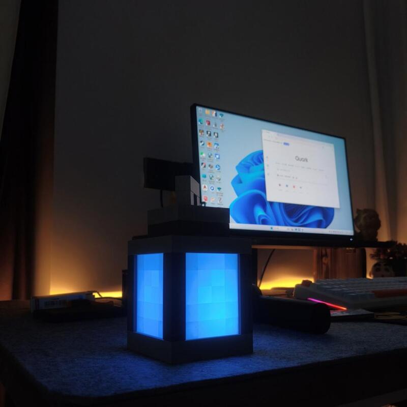 Pixel wall night light