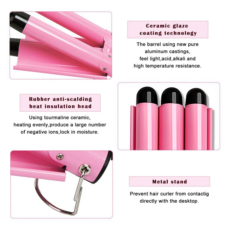 New Arrival Hair Curling Iron LED Ceramic